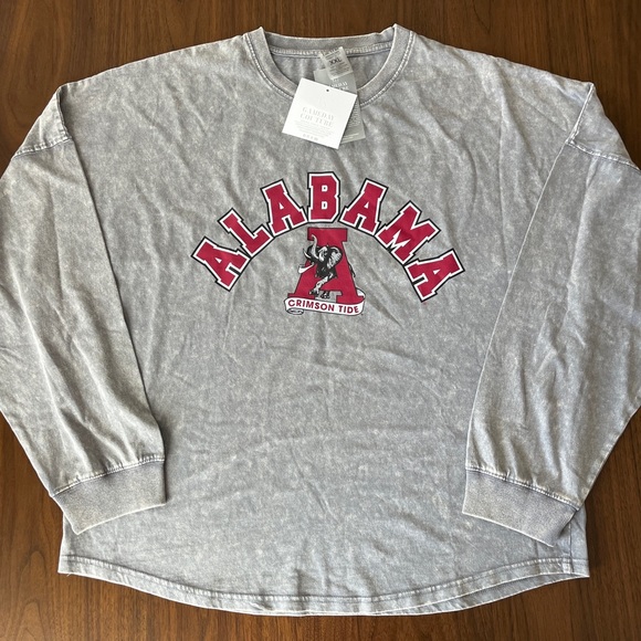 Alabama Crimson Tide XXL 2X NWT Gameday Couture Long Sleeve Tee - Picture 2 of 8
